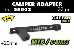 Galfer Levyjarruadapteri Postmount +20mm