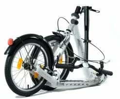 Kickbike CliX -Polkupyorot Kauppa clix pearlwhite angleview folded